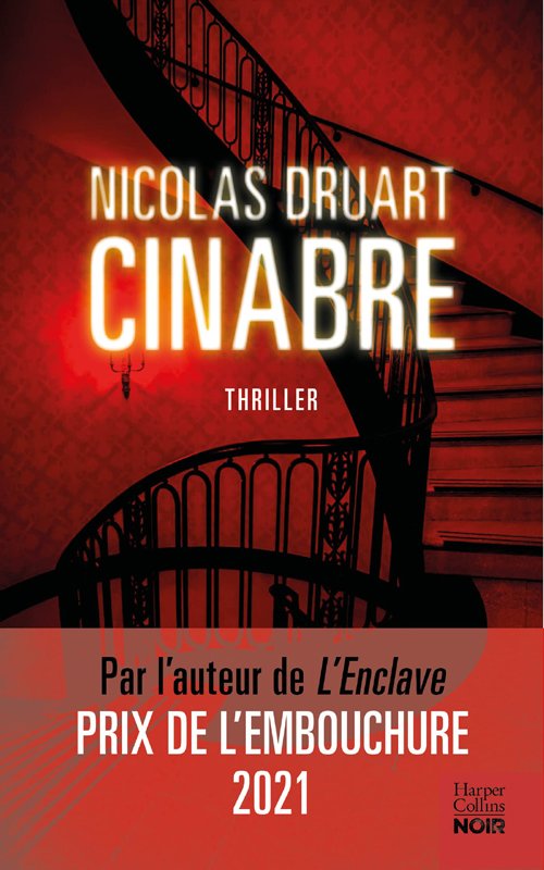 Couverture Cinabre de Nicolas Druart