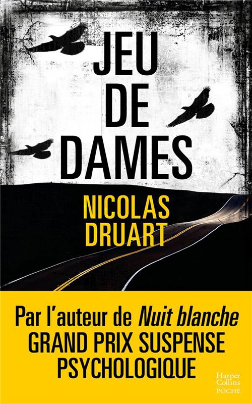 Couverture Jeu de dames de Nicolas Druart