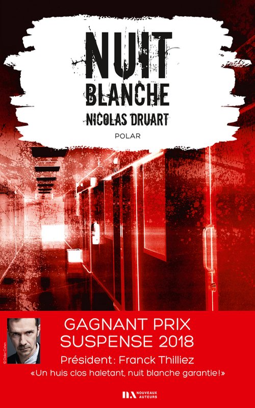 Couverture Nuit blanche de Nicolas Druart