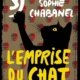 Couverture L'emprise du chat de Sophie Chabanel