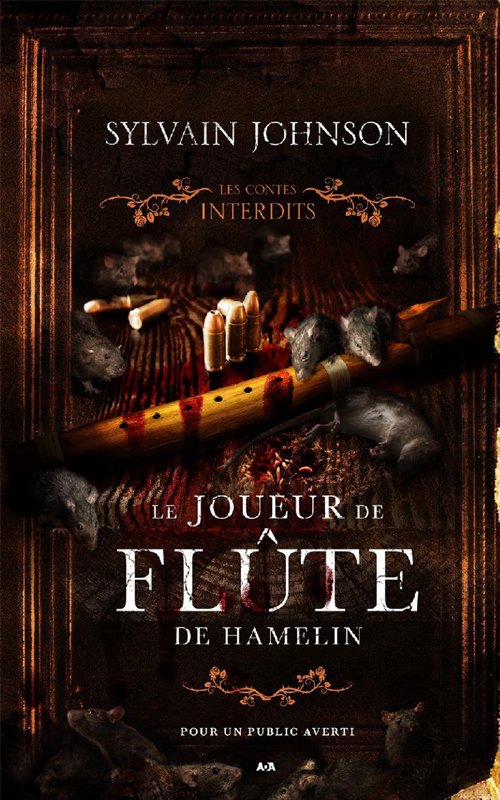 Couverture Sylvain Johnson - Le joueur de flûte de Hamelin