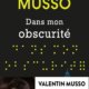 Couverture Valentin Musso - Dans mon obscurité