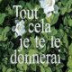 Couverture Dolores Redondo - Tout cela je te le donnerai