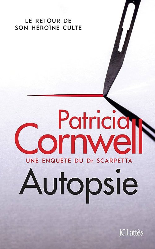 Couverture Patricia Cornwell - Autopsie