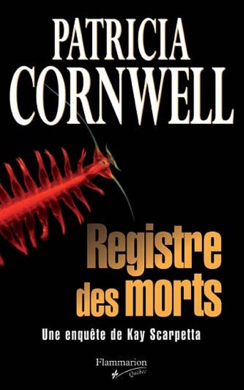 Couverture Patricia Cornwell - Registre des morts