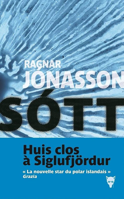 Couverture Ragnar Jonasson - Sott