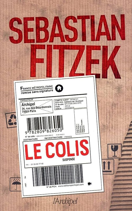 Couverture Sébastien Fitzek - Le colis