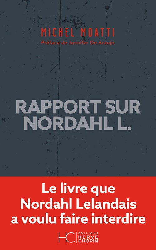 couv rapport sur Nordahl - Michel Moatti